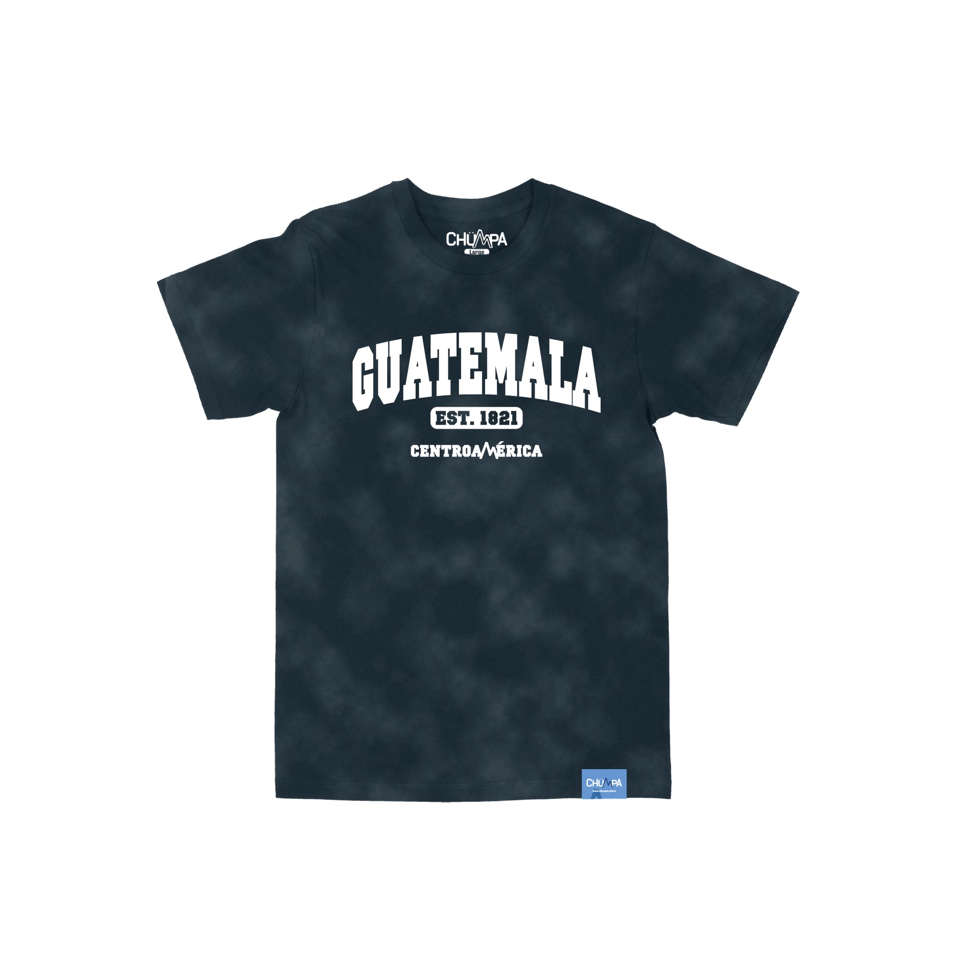 Guatemala Silicone Logo "Mineral Washed Navy" Tee (Copy)